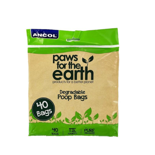 Ancol Paws for Earth flat pack poop bags