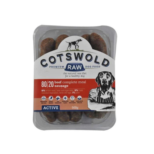 Cotswold Beef Sausages 500g (10 x 50g)