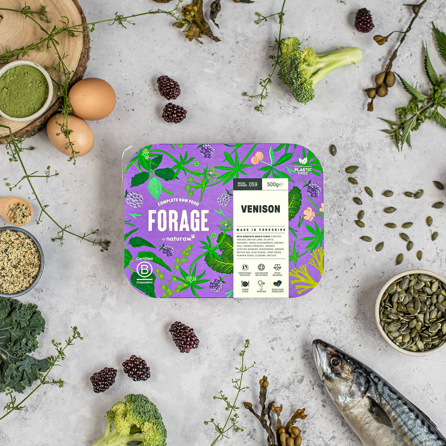 Naturaw Forage Venison 500g