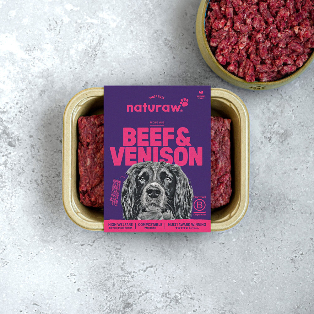 Naturaw Beef and Venison 500g