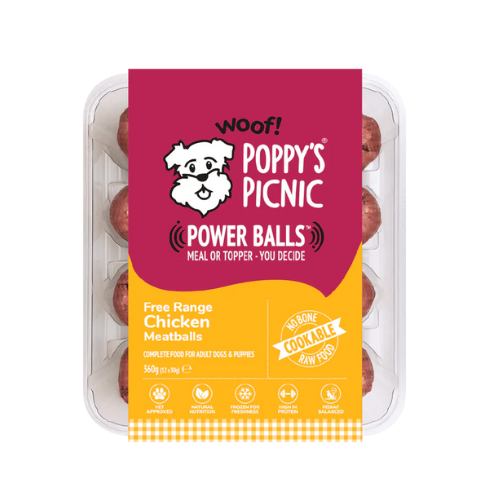 Poppy's Picnic Power Balls Chicken (12 x 30g) 360g